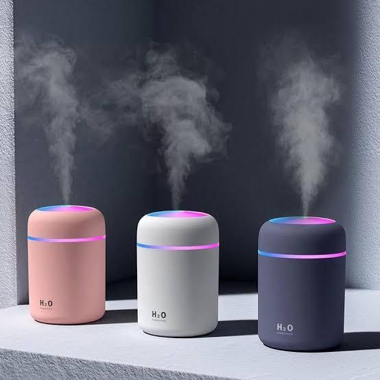 Silent USB H2O Humidifier with LED Light