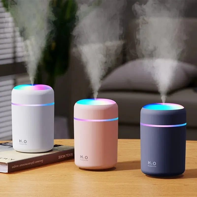 Silent USB H2O Humidifier with LED Light